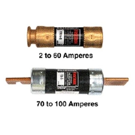 Eaton Bussmann UL Class Fuse, RK5 Class, ECNR Series, Time-Delay, 30A, 250V AC, Non-Indicating ECNR30